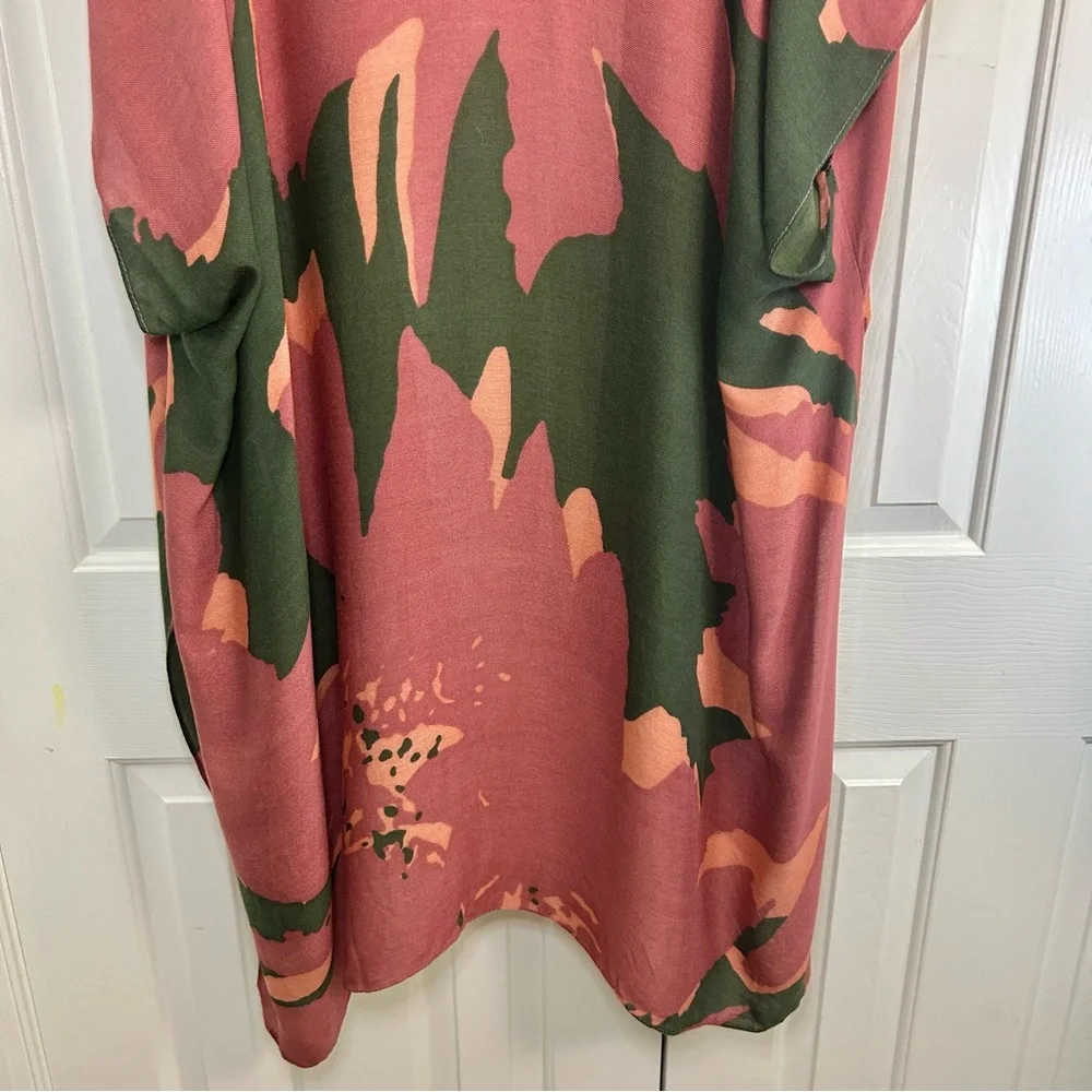 Anna & Ana Arsty Bohemian Art to Wesr Long Line Kimono Wrap Size OS - Picture 8 of 12